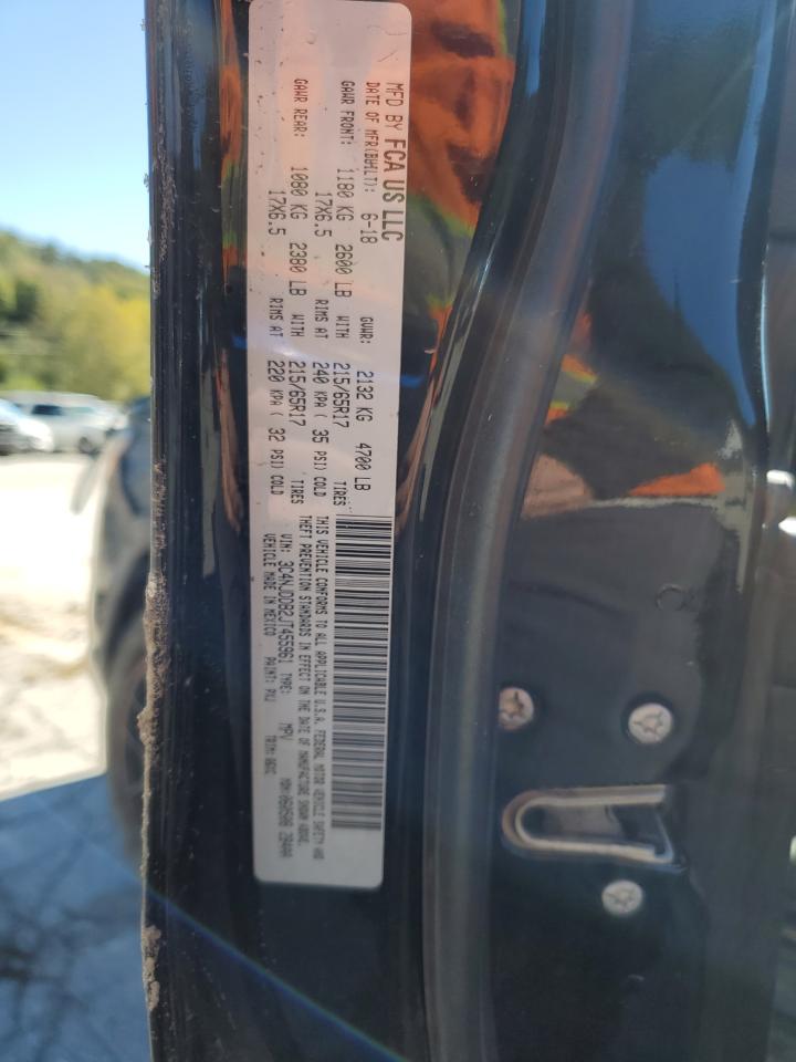 2018 Jeep Compass Trailhawk VIN: 3C4NJDDB2JT455961 Lot: 85318825