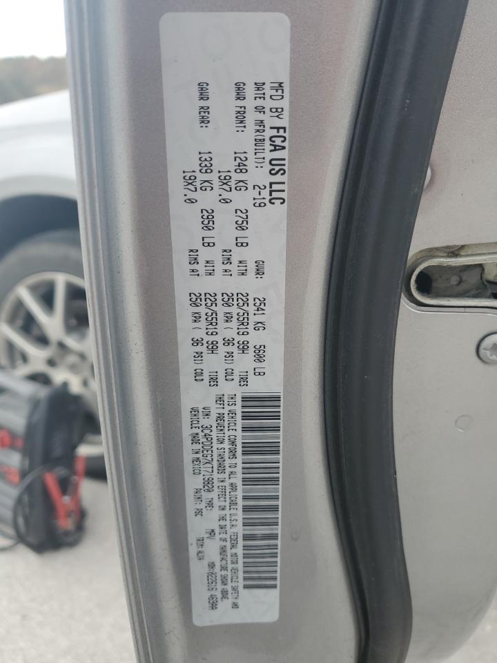 2019 Dodge Journey Gt VIN: 3C4PDDEG7KT719820 Lot: 90088305