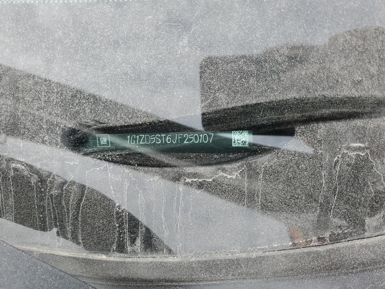 2018 Chevrolet Malibu Lt VIN: 1G1ZD5ST6JF250107 Lot: 90079175