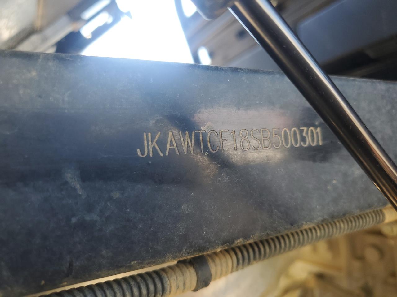 2025 Kawasaki Kwt1000 F VIN: JKAWTCF18SB500301 Lot: 86068295