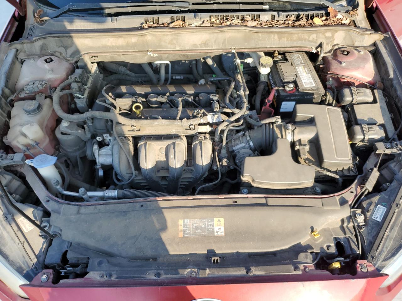 2013 Ford Fusion S VIN: 3FA6P0G73DR107676 Lot: 90138035