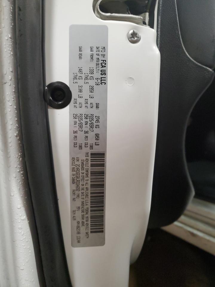 2018 Dodge Grand Caravan Gt VIN: 2C4RDGEG0JR334692 Lot: 90832375