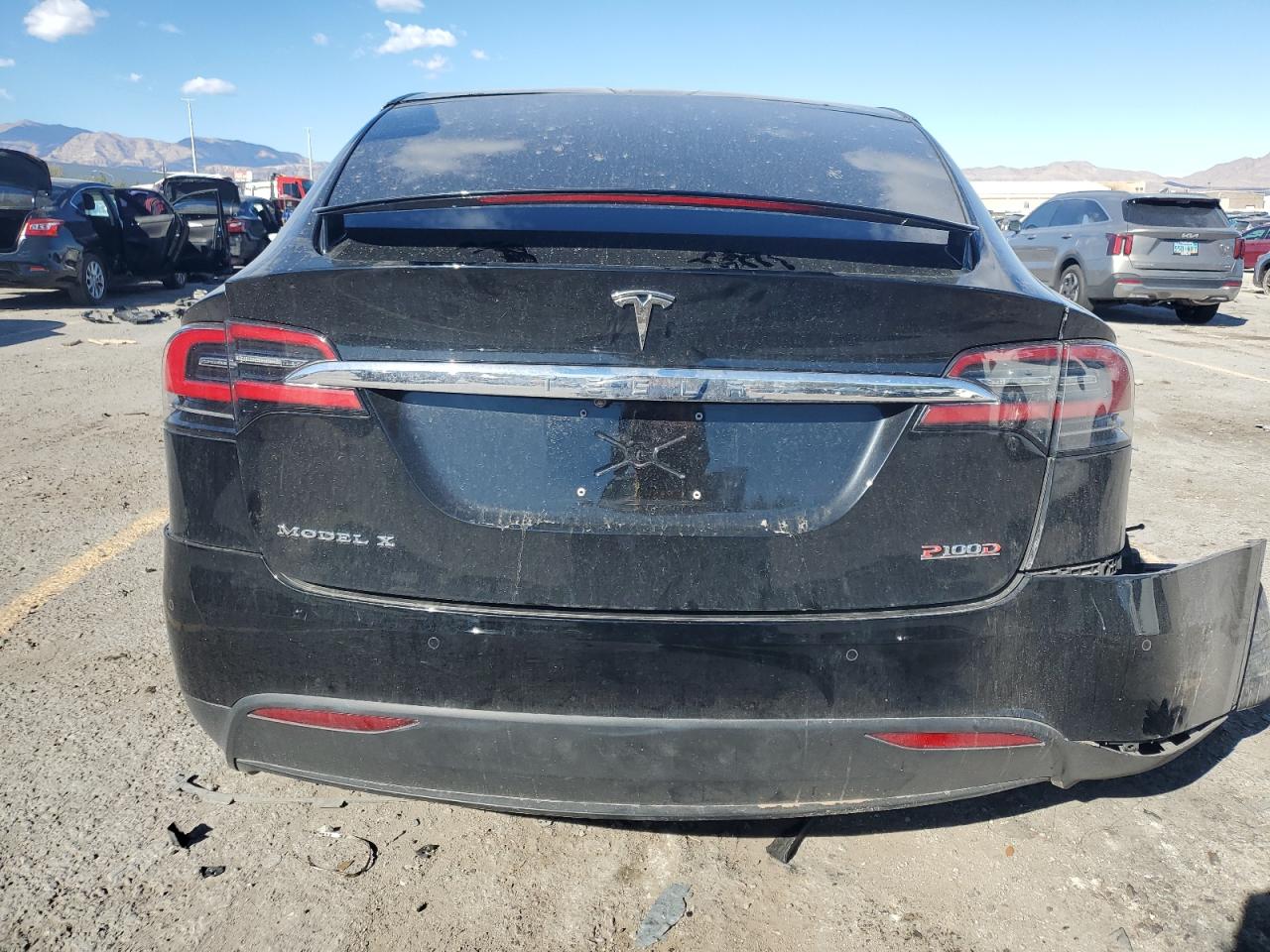 2018 Tesla Model X VIN: 5YJXCDE43JF091650 Lot: 89853275