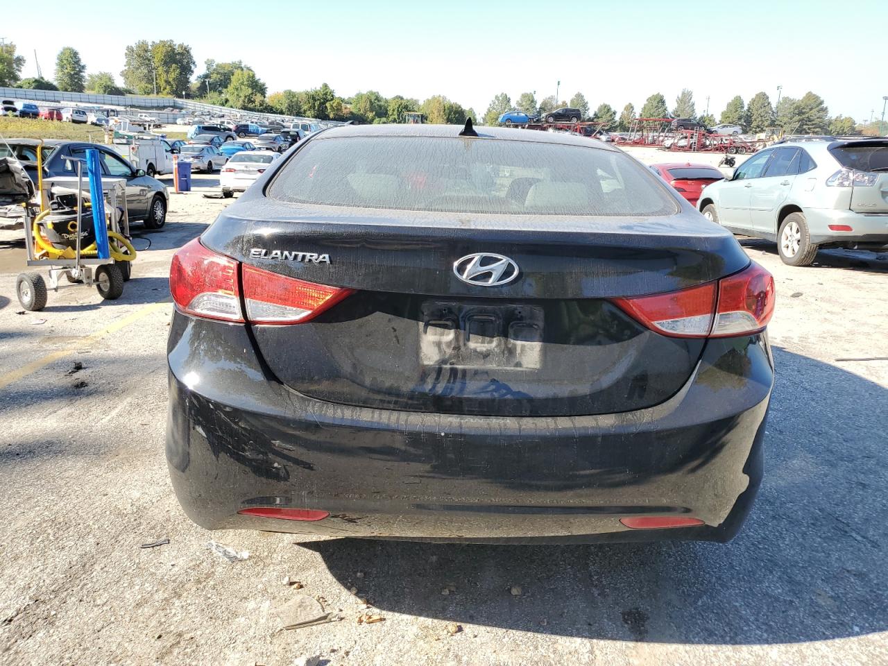 2012 Hyundai Elantra Gls VIN: KMHDH4AE7CU337012 Lot: 84610825