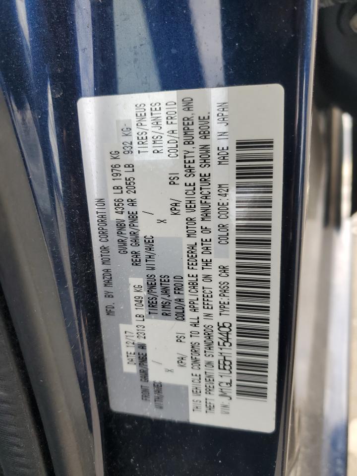 2017 Mazda 6 Sport VIN: JM1GL1U55H1154405 Lot: 86137945