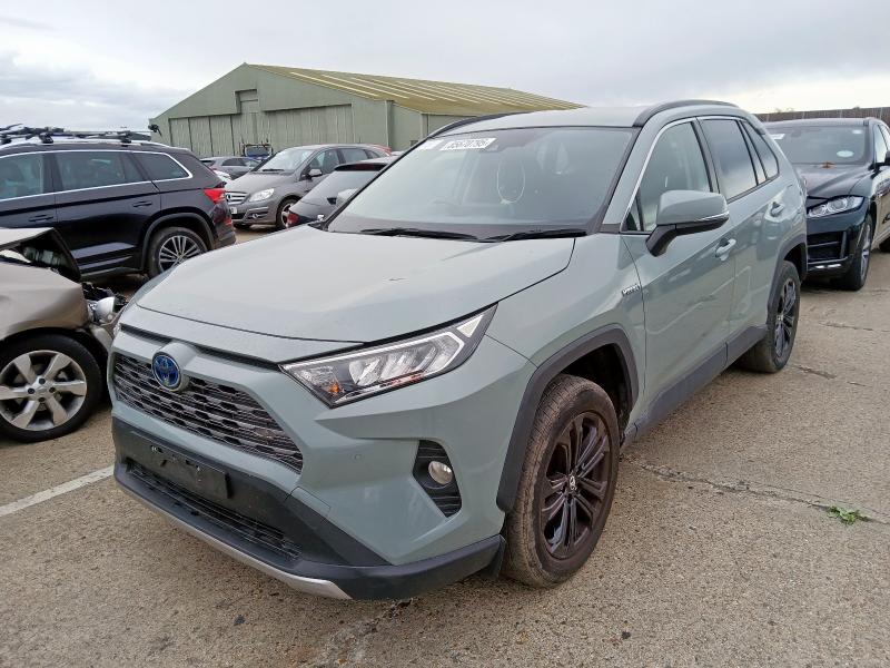 2019 TOYOTA RAV4 2.5 VVT-I HYBRID DESIGN 5DR CVT 2WD for sale at Copart NEWBURY