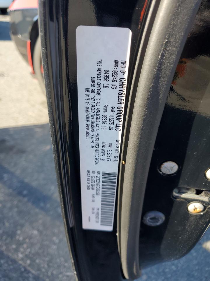 2012 Dodge Challenger Sxt VIN: 2C3CDYAG1CH161926 Lot: 84931275