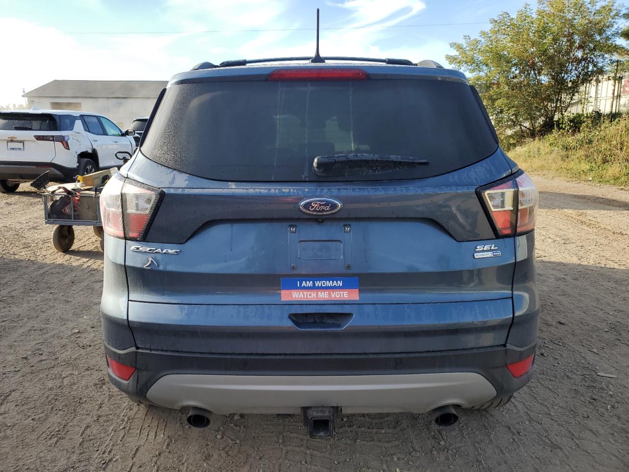 2018 Ford Escape Sel VIN: 1FMCU9HDXJUA99235 Lot: 81949065