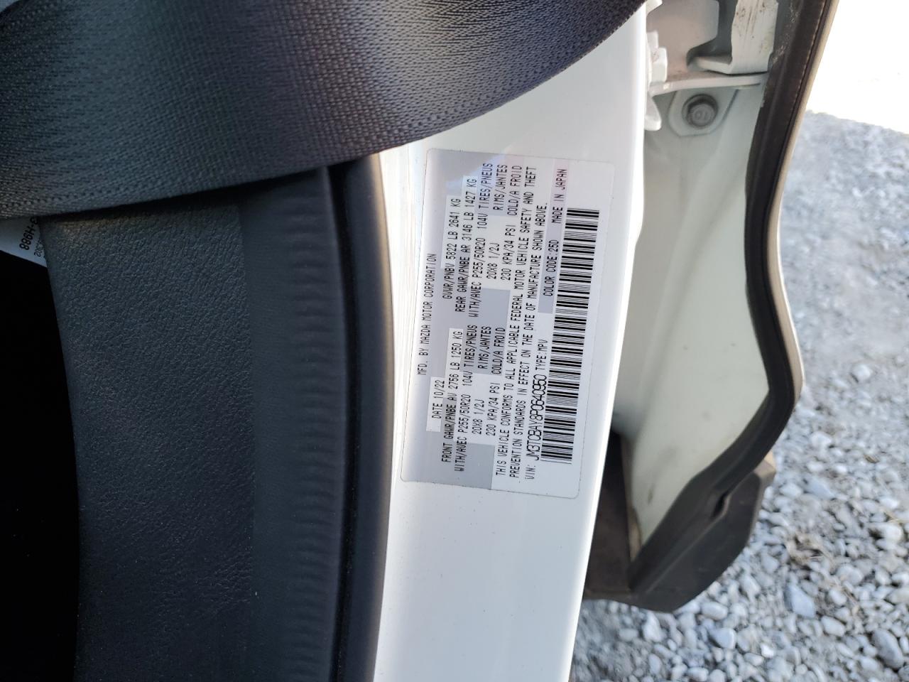 2023 Mazda Cx-9 Touring Plus VIN: JM3TCBAY8P0640950 Lot: 82341965