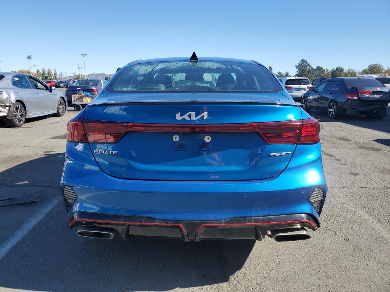 2022 Kia Forte Gt VIN: 3KPF44AC6NE434632 Lot: 87388215