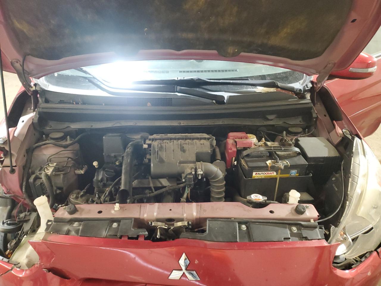 2015 Mitsubishi Mirage Es VIN: ML32A4HJ7FH040762 Lot: 90251195