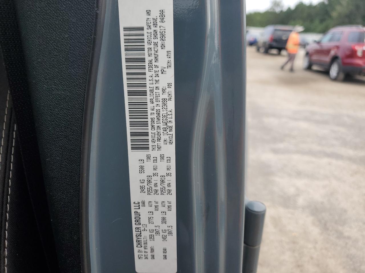 2014 Jeep Wrangler Unlimited Sahara VIN: 1C4BJWEG3EL123098 Lot: 82304125