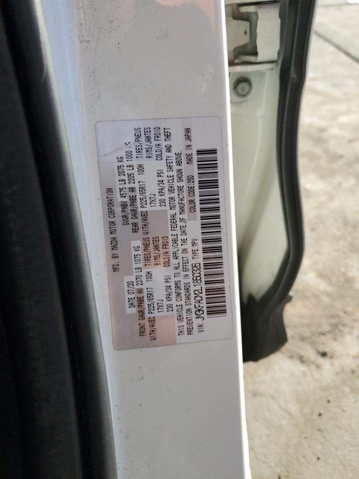 2020 Mazda Cx-5 Touring VIN: JM3KFACM2L1850326 Lot: 91939055