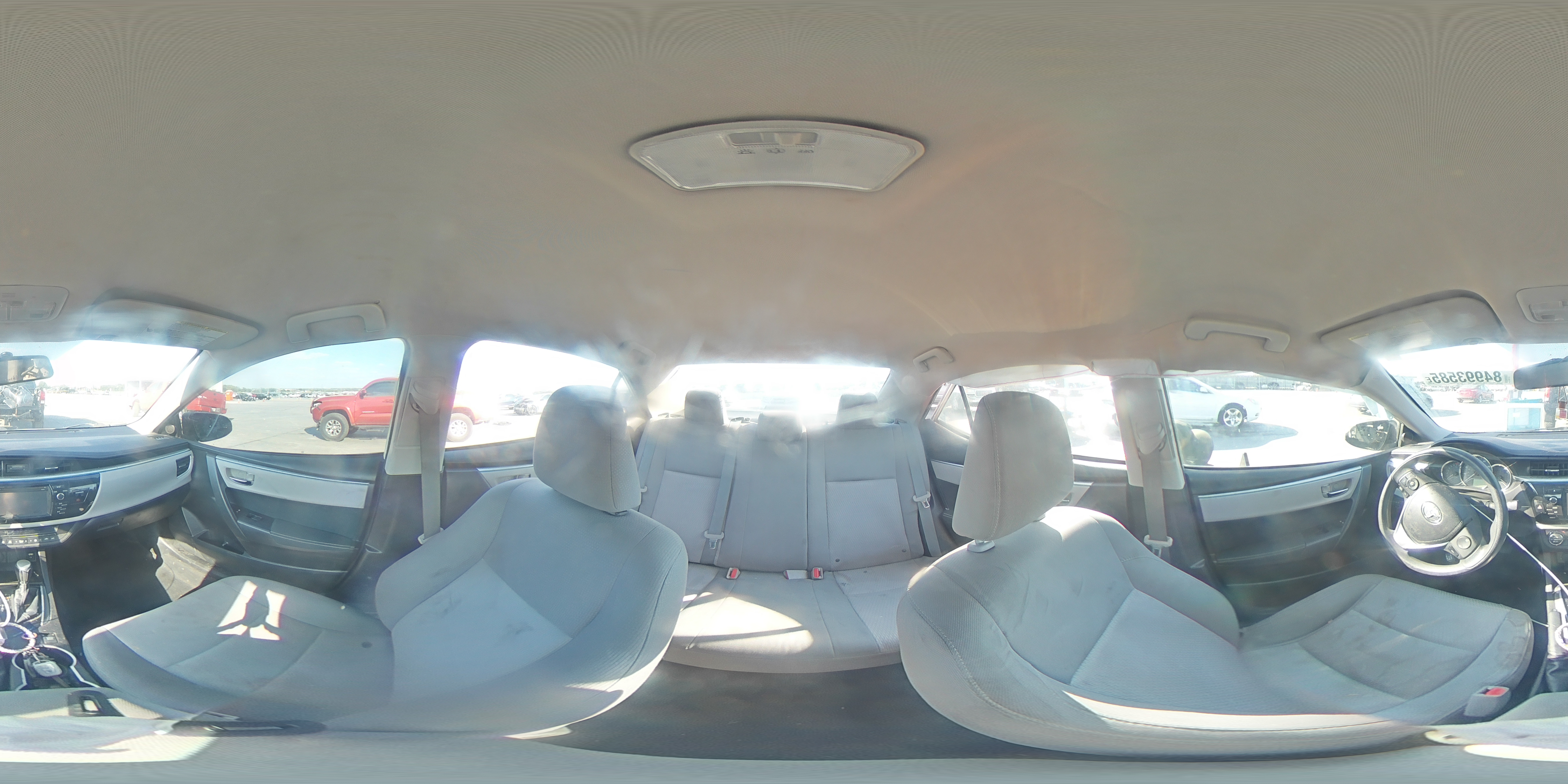 2014 Toyota Corolla Eco VIN: 5YFBPRHE1EP043963 Lot: 84993585