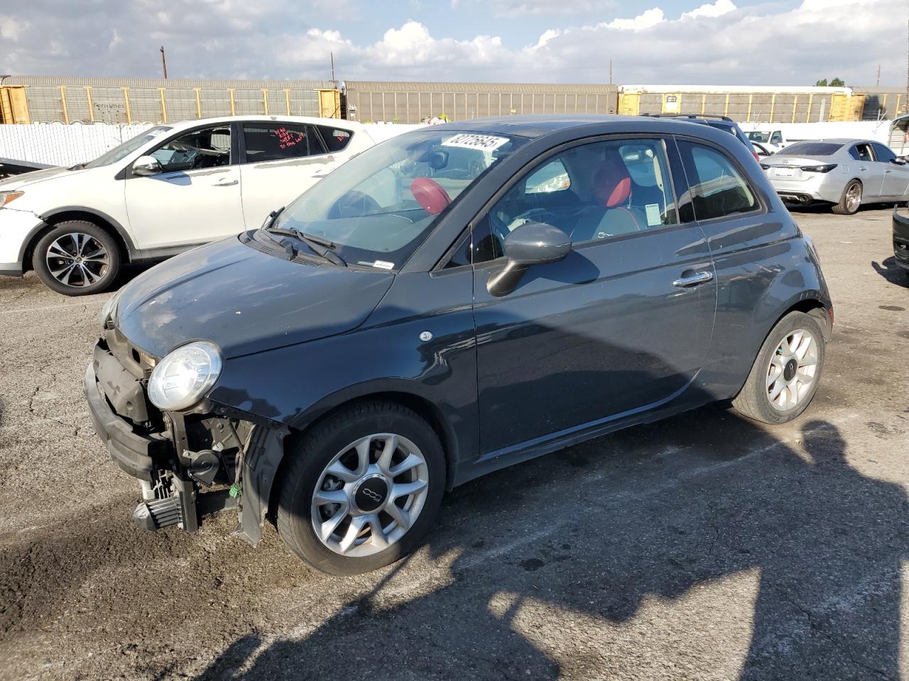 FIAT 500 2017. Lot# 82725645. VIN 3C3CFFKR2HT700003. Photo 1