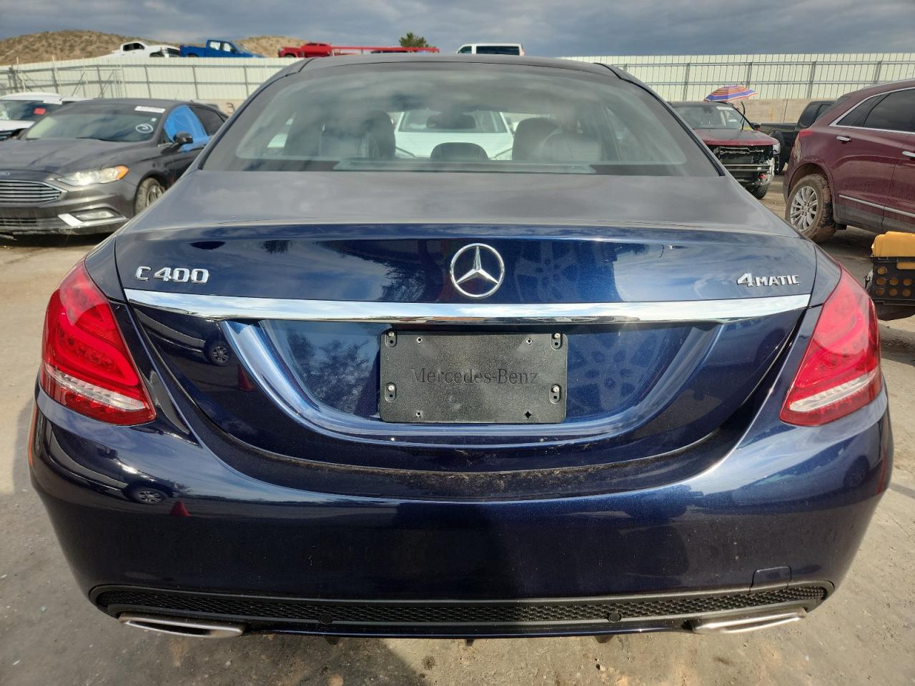 2015 Mercedes-Benz C 400 4Matic VIN: 55SWF6GB1FU040390 Lot: 86332605