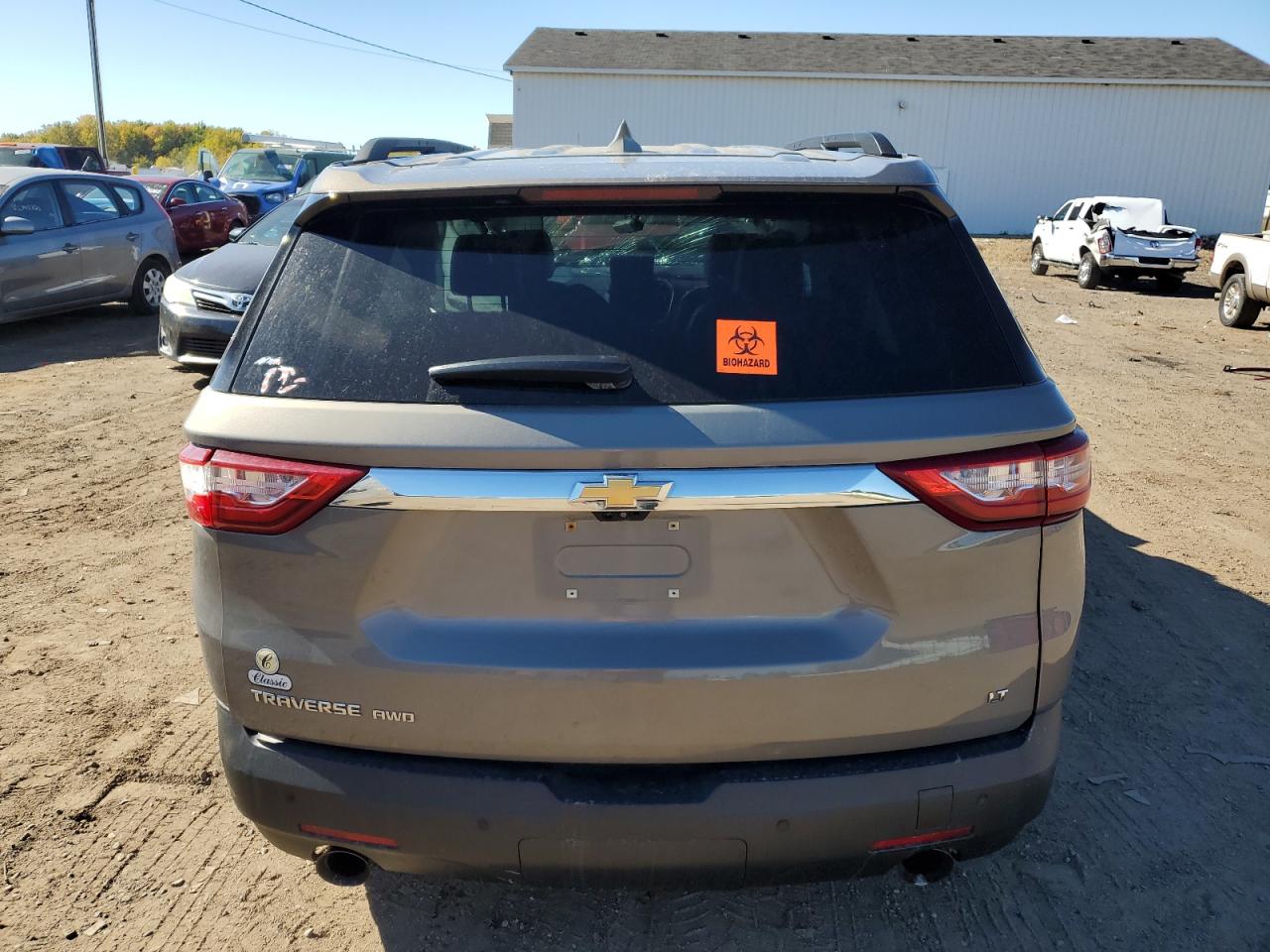 2019 Chevrolet Traverse Lt VIN: 1GNEVHKWXKJ141105 Lot: 86813795