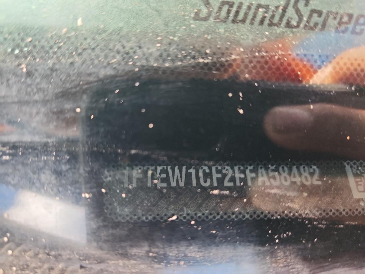 2015 Ford F150 Supercrew VIN: 1FTEW1CF2FFA58482 Lot: 87458485