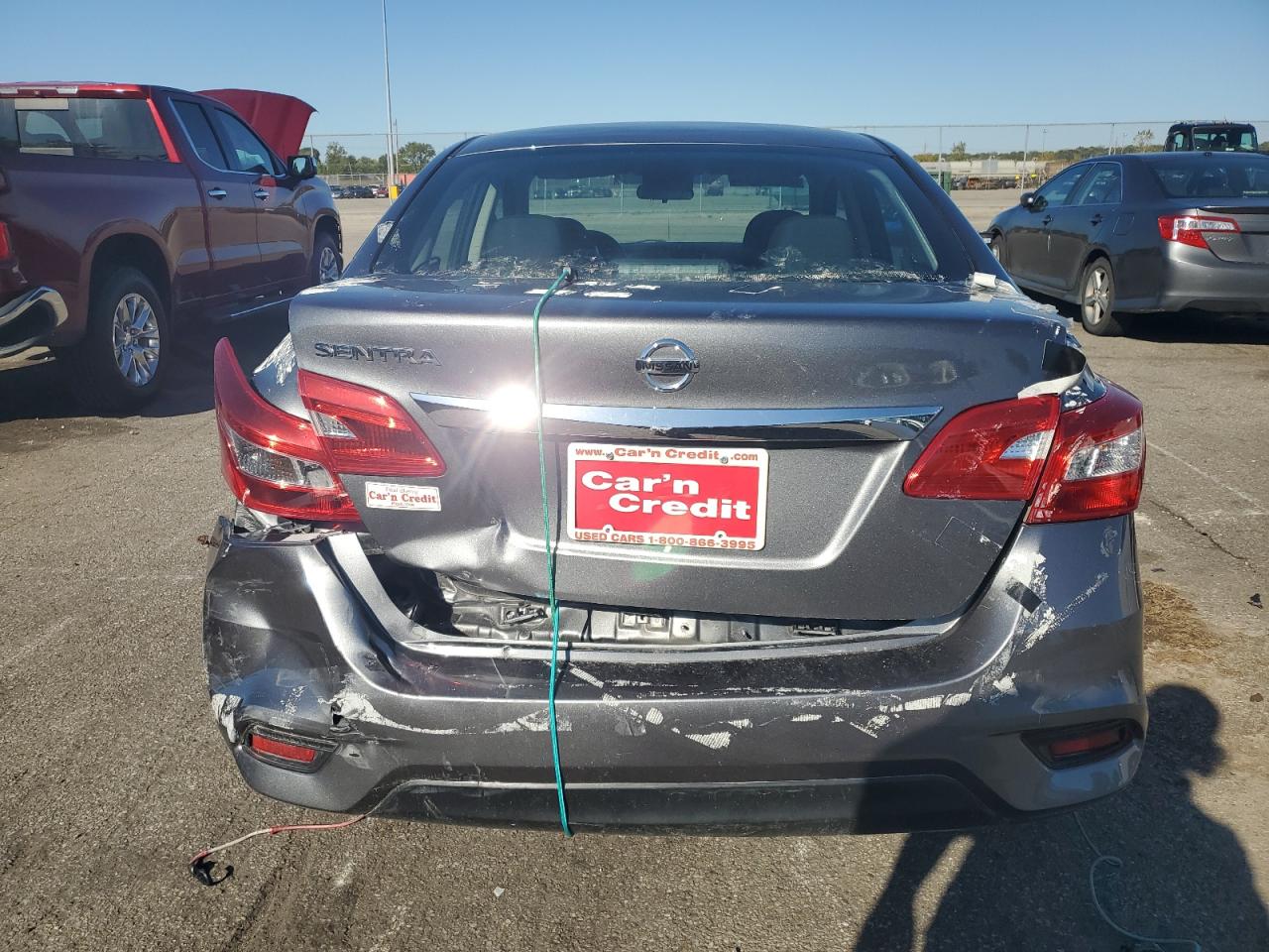 2017 Nissan Sentra S VIN: 3N1AB7AP1HY403024 Lot: 82272255