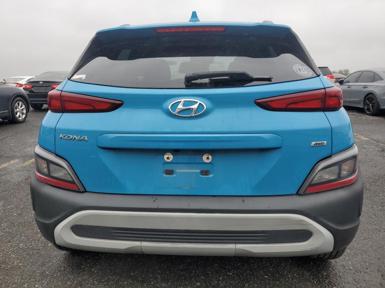 2022 Hyundai Kona Sel VIN: KM8K3CAB0NU761978 Lot: 82468725