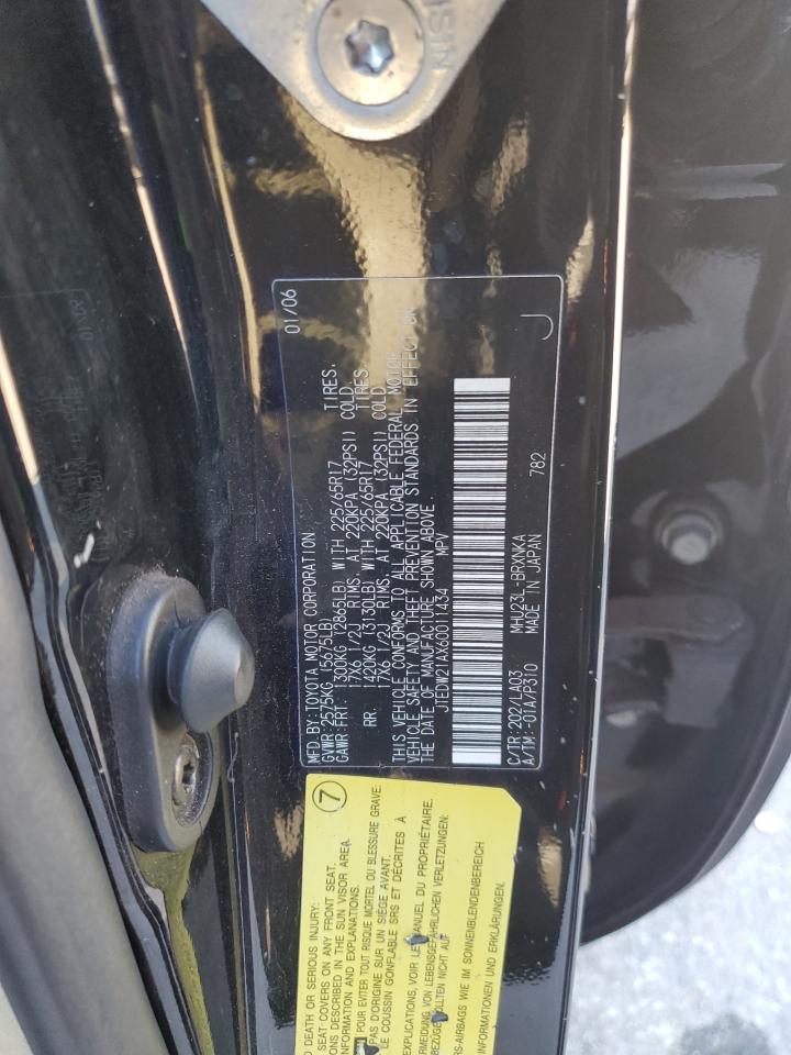 2006 Toyota Highlander Hybrid VIN: JTEDW21AX60011434 Lot: 86329765