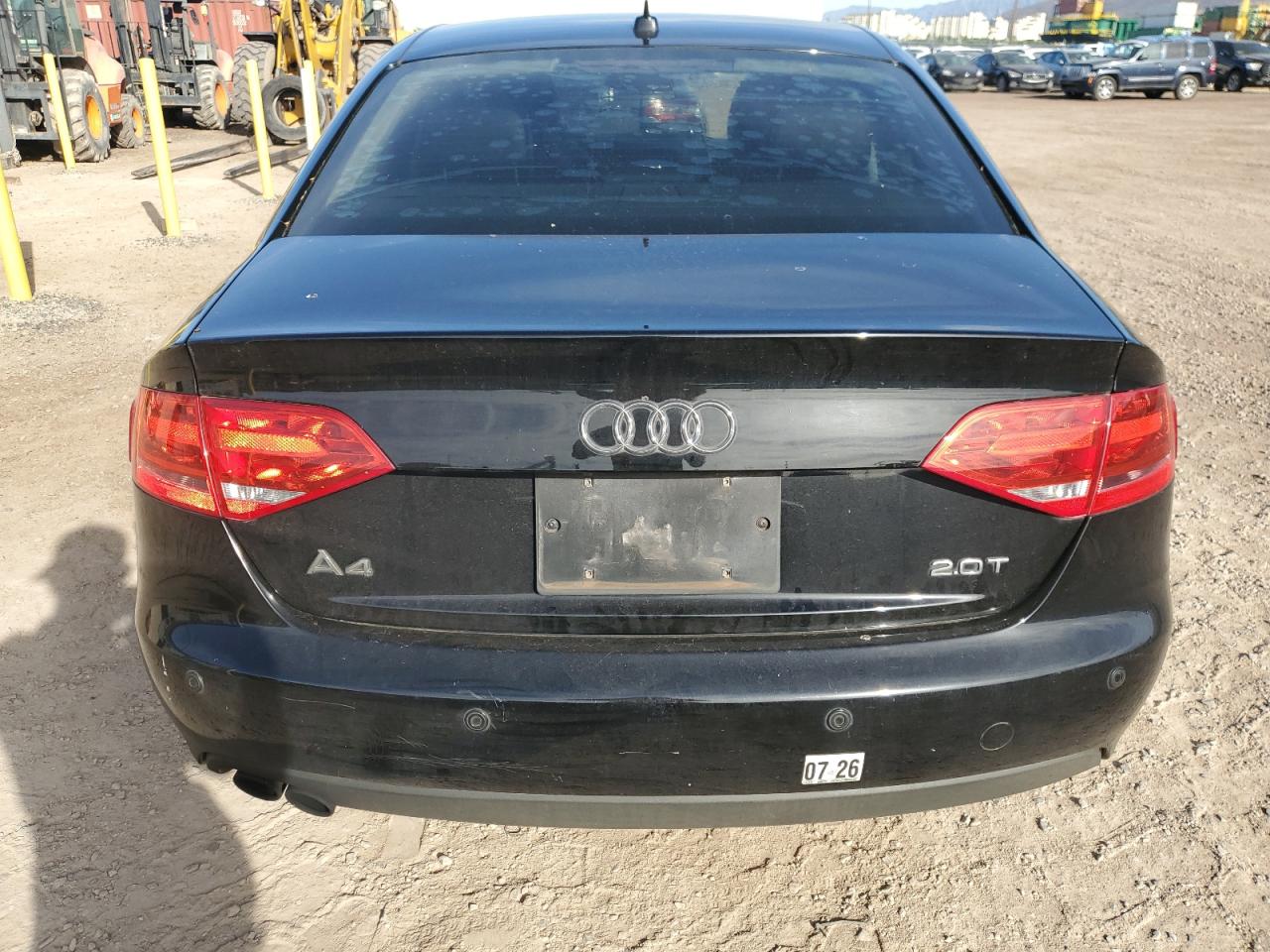 2011 Audi A4 Premium VIN: WAUAFAFL8BN054966 Lot: 87301155