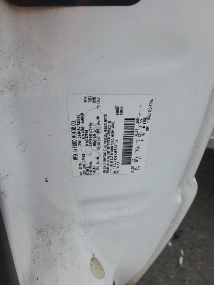 2004 Ford Ranger Super Cab VIN: 1FTZR45EX4PB23102 Lot: 86898295