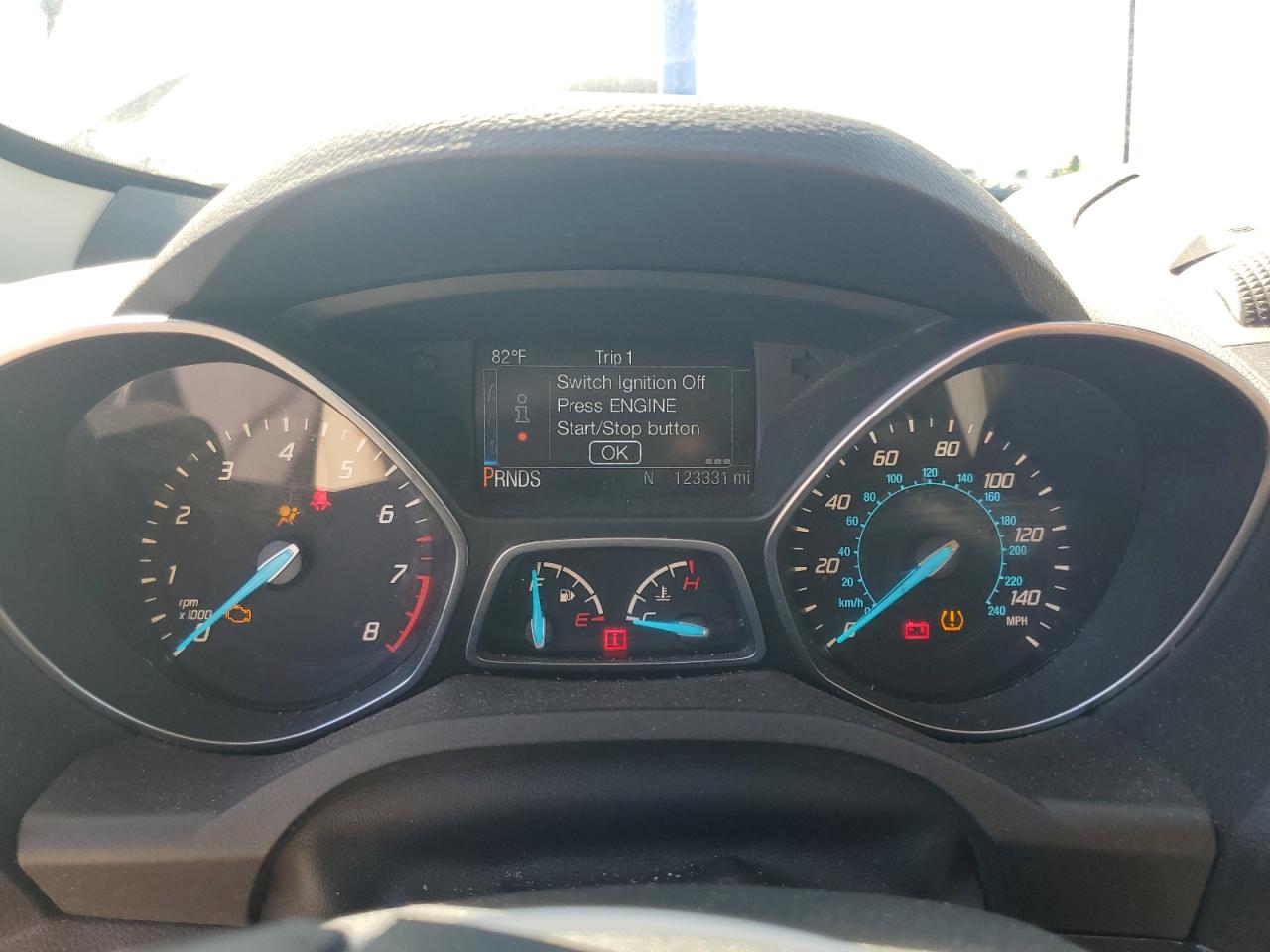 2016 Ford Escape Titanium VIN: 1FMCU0J94GUC59684 Lot: 84071995