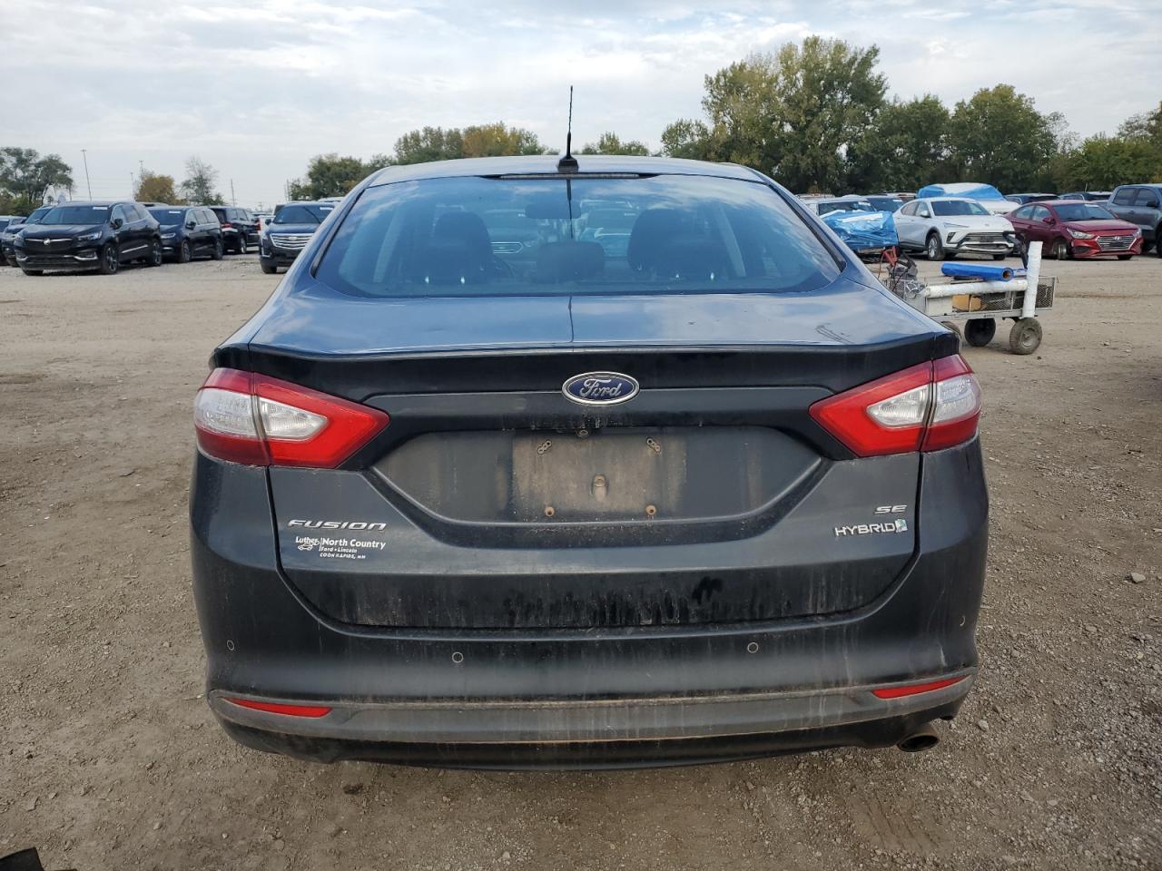 2014 Ford Fusion Se Hybrid VIN: 3FA6P0LU8ER306378 Lot: 86801535