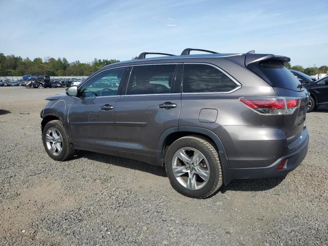  TOYOTA HIGHLANDER 2016 Серый
