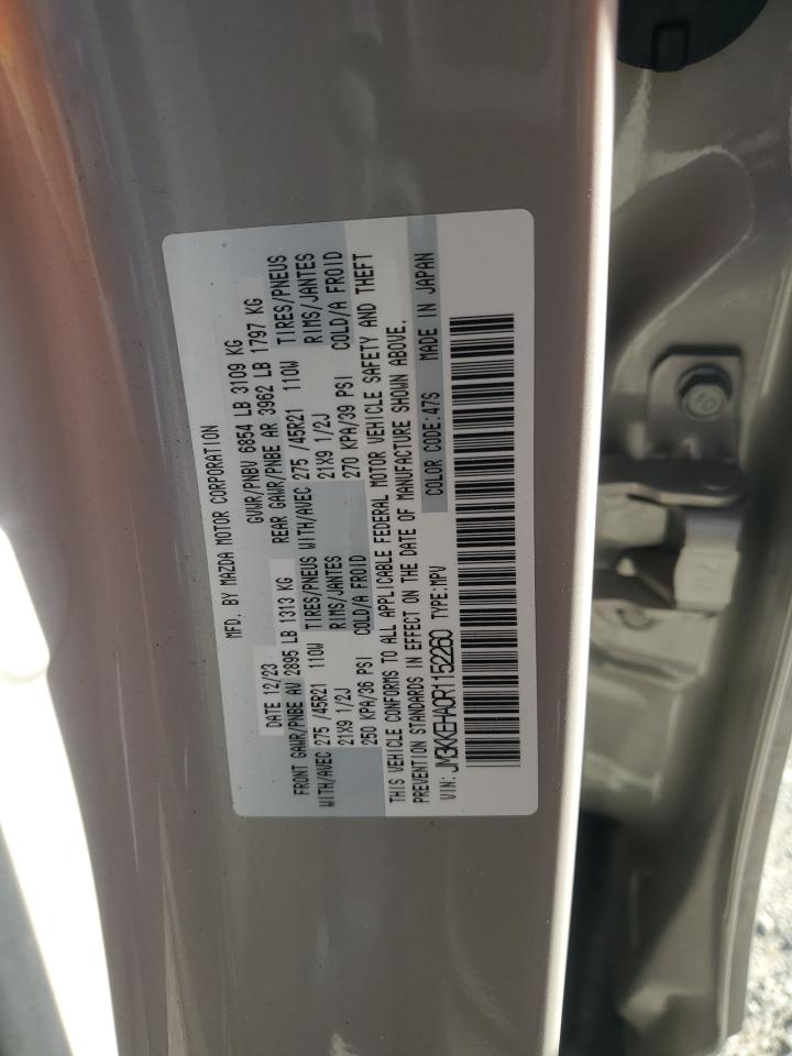 2024 Mazda Cx-90 Premium Plus VIN: JM3KKEHA0R1152260 Lot: 90456435