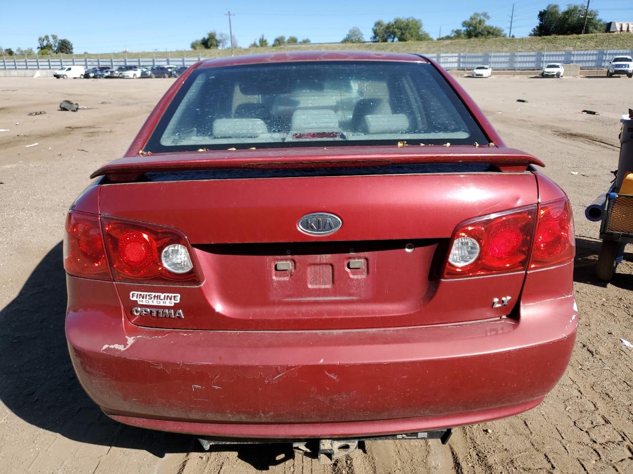 2007 Kia Optima Lx VIN: KNAGE123575134686 Lot: 84897475