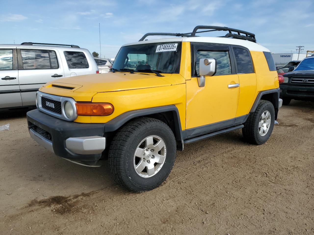 TOYOTA FJ CRUISER 2007. Lot# 87465535. VIN JTEBU11FX70071573. Photo 1