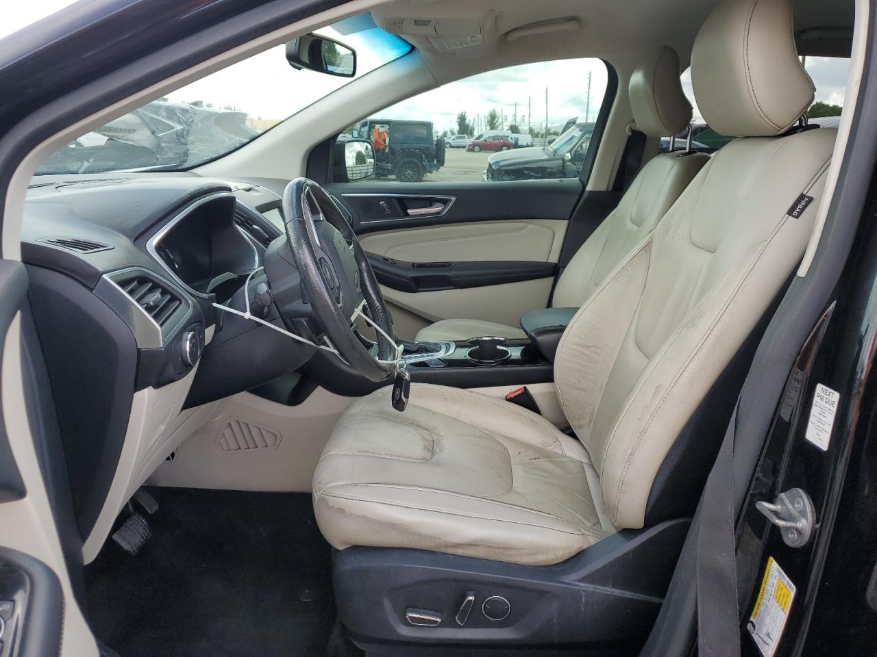 2016 Ford Edge Titanium VIN: 2FMPK3K82GBB42206 Lot: 85191435