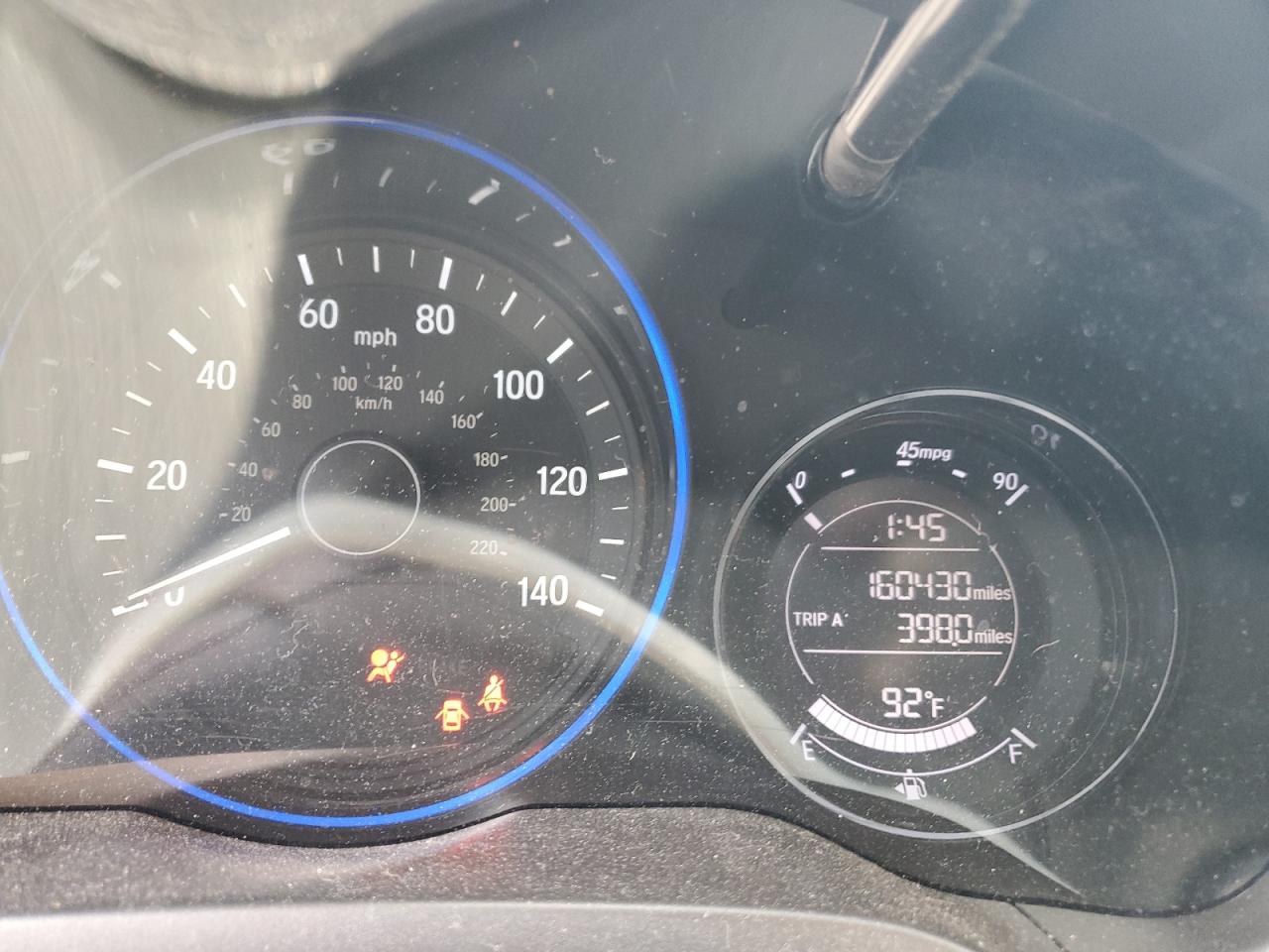 2016 Honda Hr-V Lx VIN: 3CZRU5H35GM739194 Lot: 86108105