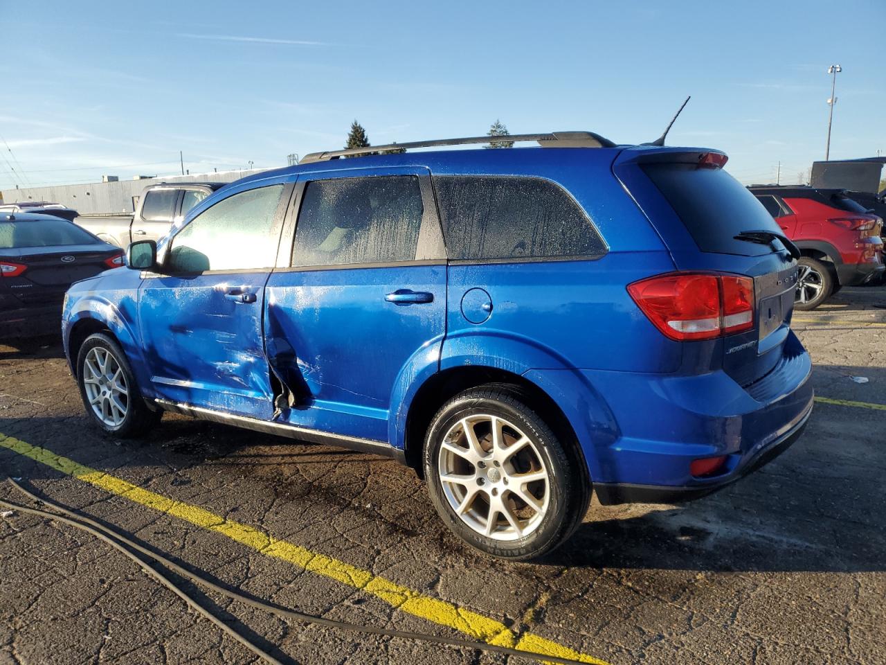 2015 Dodge Journey Sxt blue null gas 3C4PDCBB3FT630285 photo #3