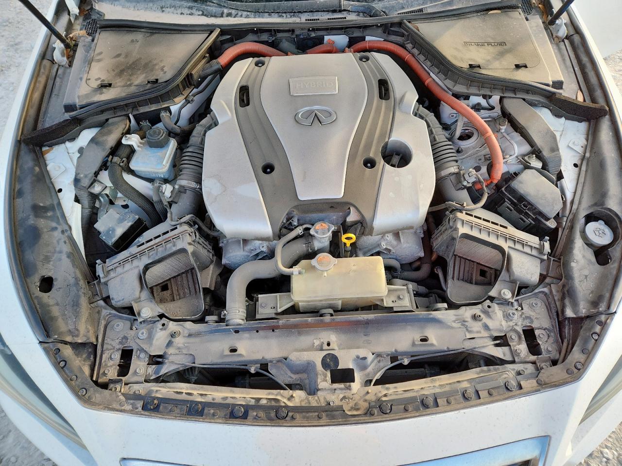 2014 Infiniti Q50 Hybrid Premium VIN: JN1AV7AP0EM691026 Lot: 86131475