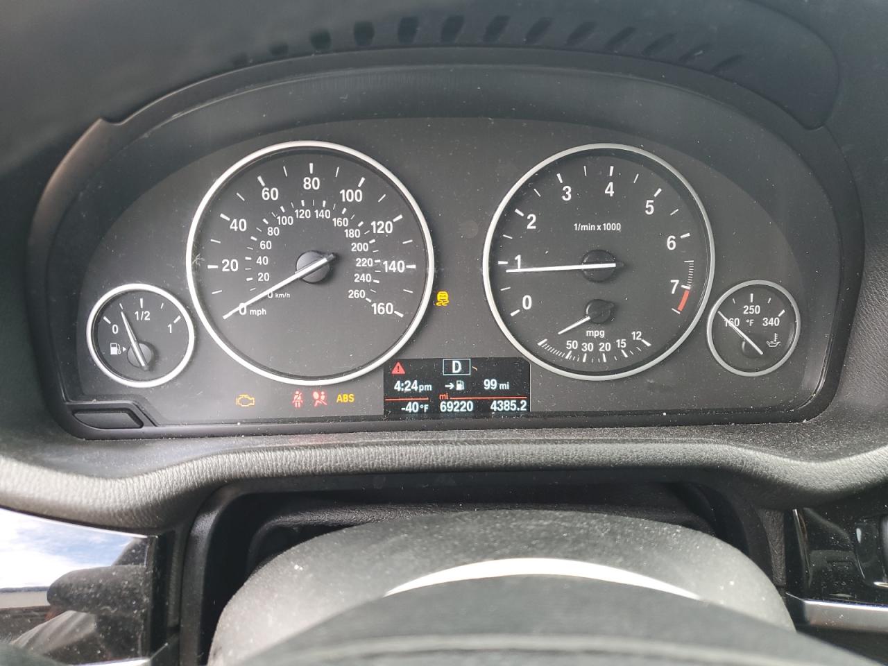 2017 BMW X3 Sdrive28I VIN: 5UXWZ7C35H0X40779 Lot: 85001495