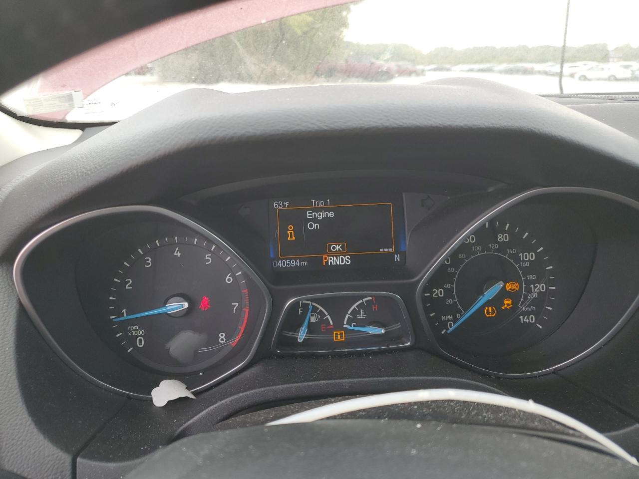 2017 Ford Focus Titanium VIN: 1FADP3N20HL215449 Lot: 84899145