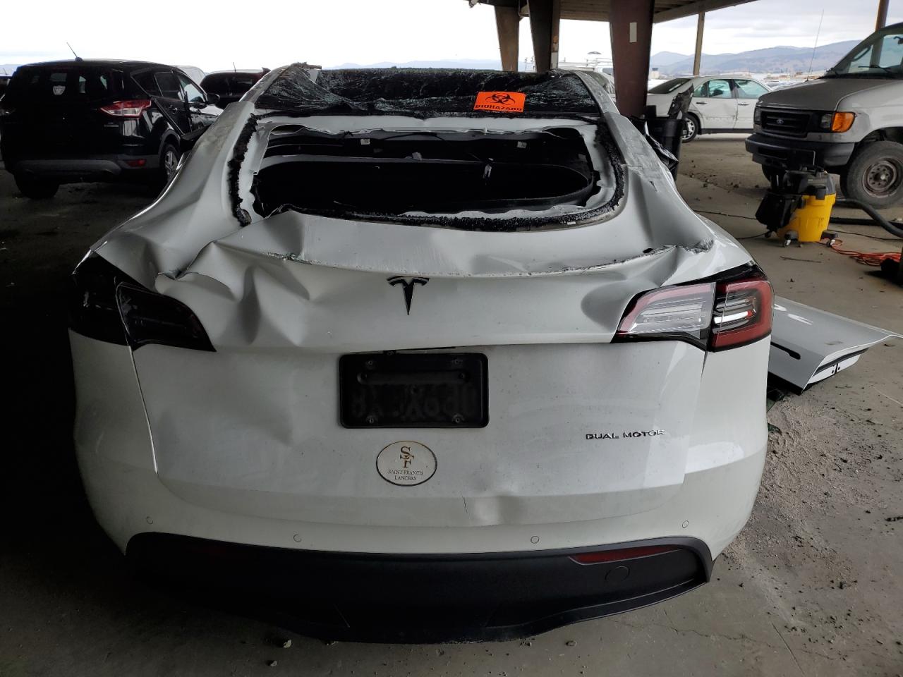 2021 Tesla Model Y VIN: 5YJYGDEE4MF217133 Lot: 82318695