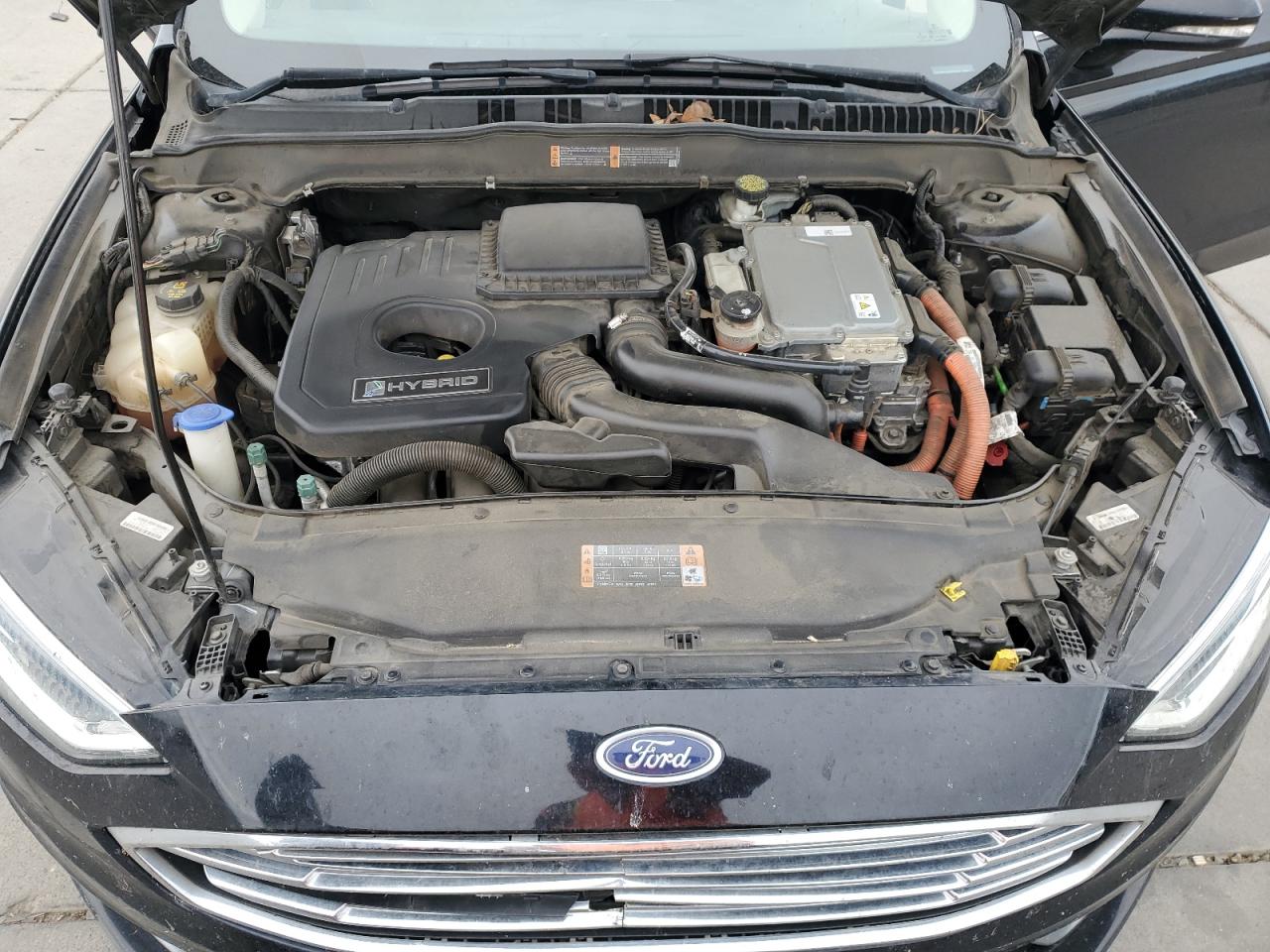 2017 Ford Fusion Titanium Hev VIN: 3FA6P0RU4HR279661 Lot: 81933795