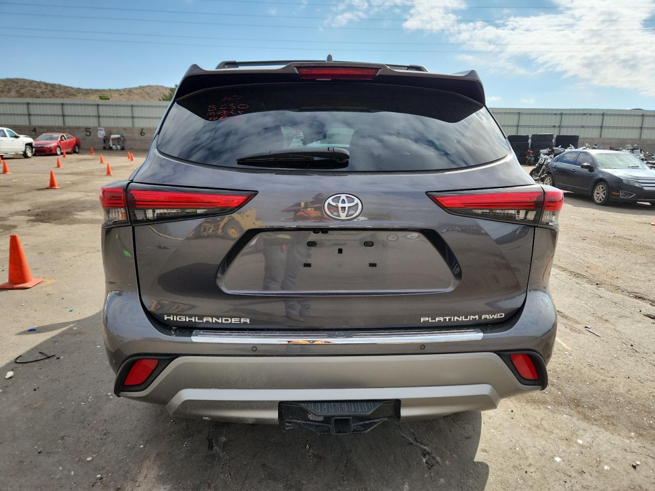 2021 Toyota Highlander Platinum VIN: 5TDFZRBH5MS152821 Lot: 86062785