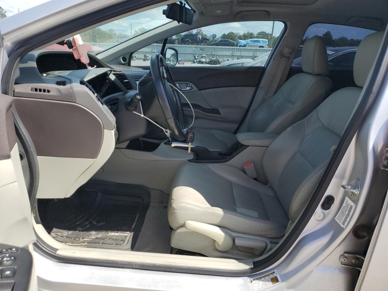 2012 Honda Civic Exl VIN: 2HGFB2F9XCH548305 Lot: 85381825