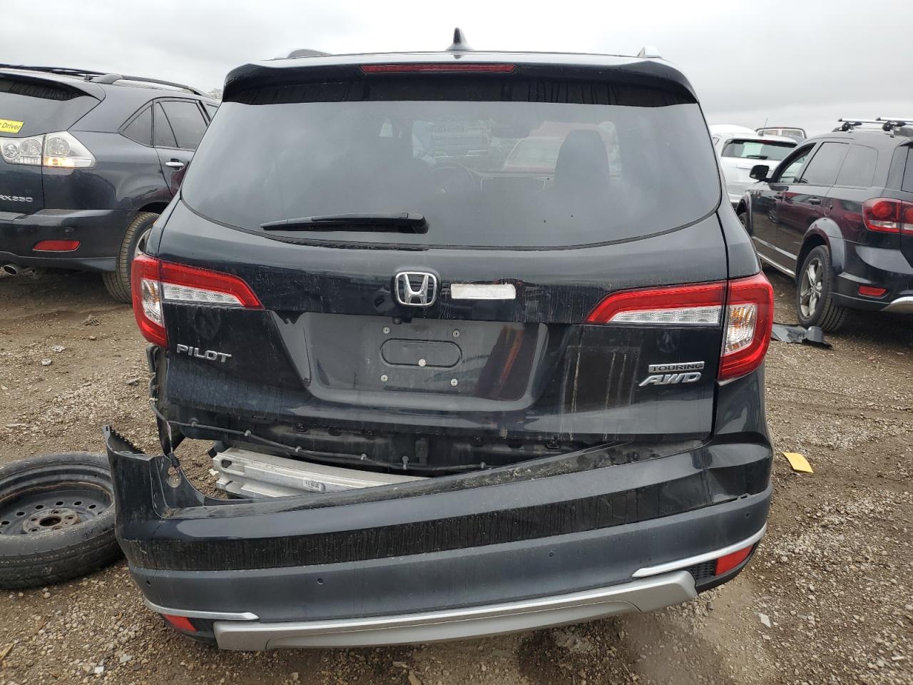 2022 Honda Pilot Touring VIN: 5FNYF6H91NB016319 Lot: 86687525