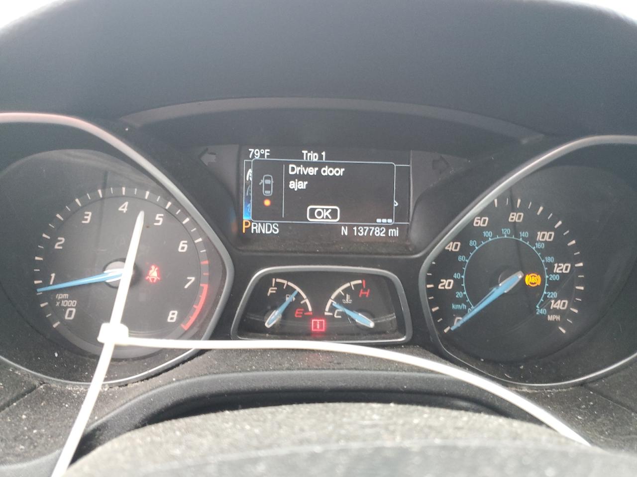 2014 Ford Focus Titanium VIN: 1FADP3N25EL380733 Lot: 84982525