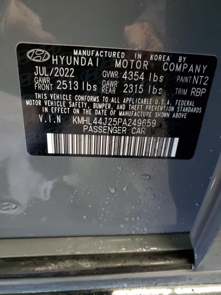 2023 Hyundai Sonata Sel Plus VIN: KMHL44J25PA249659 Lot: 85752735
