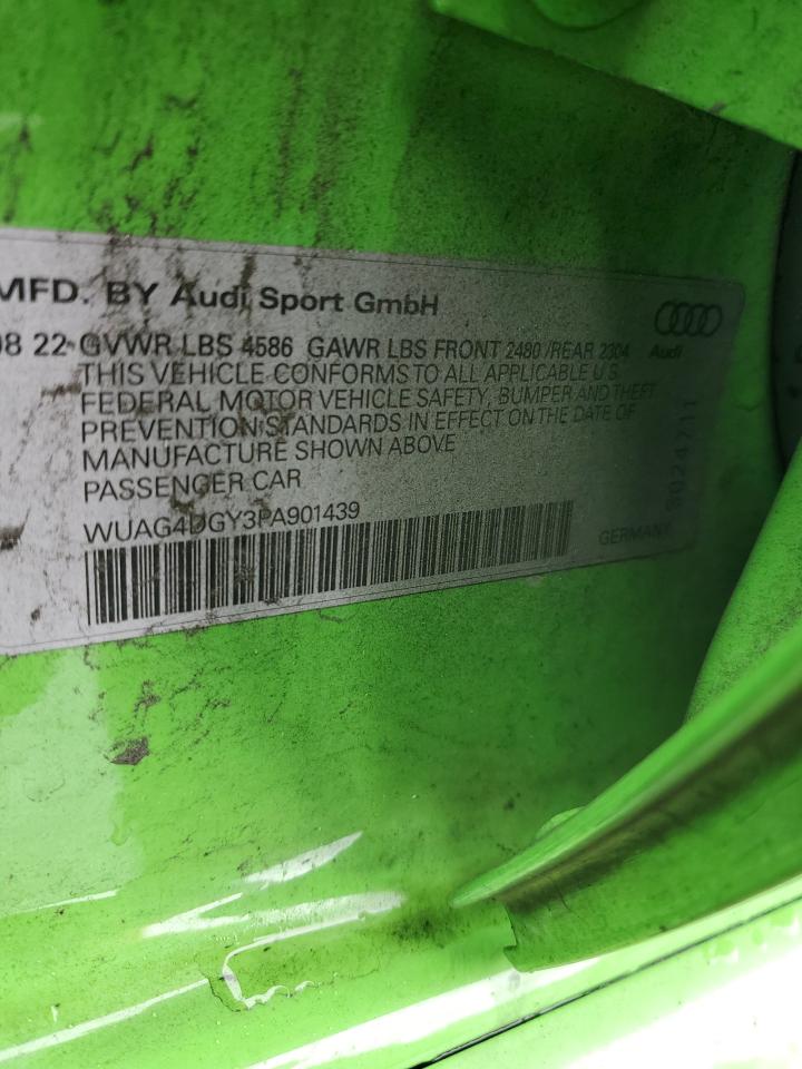 2023 Audi Rs3 VIN: WUAG4DGY3PA901439 Lot: 82455675