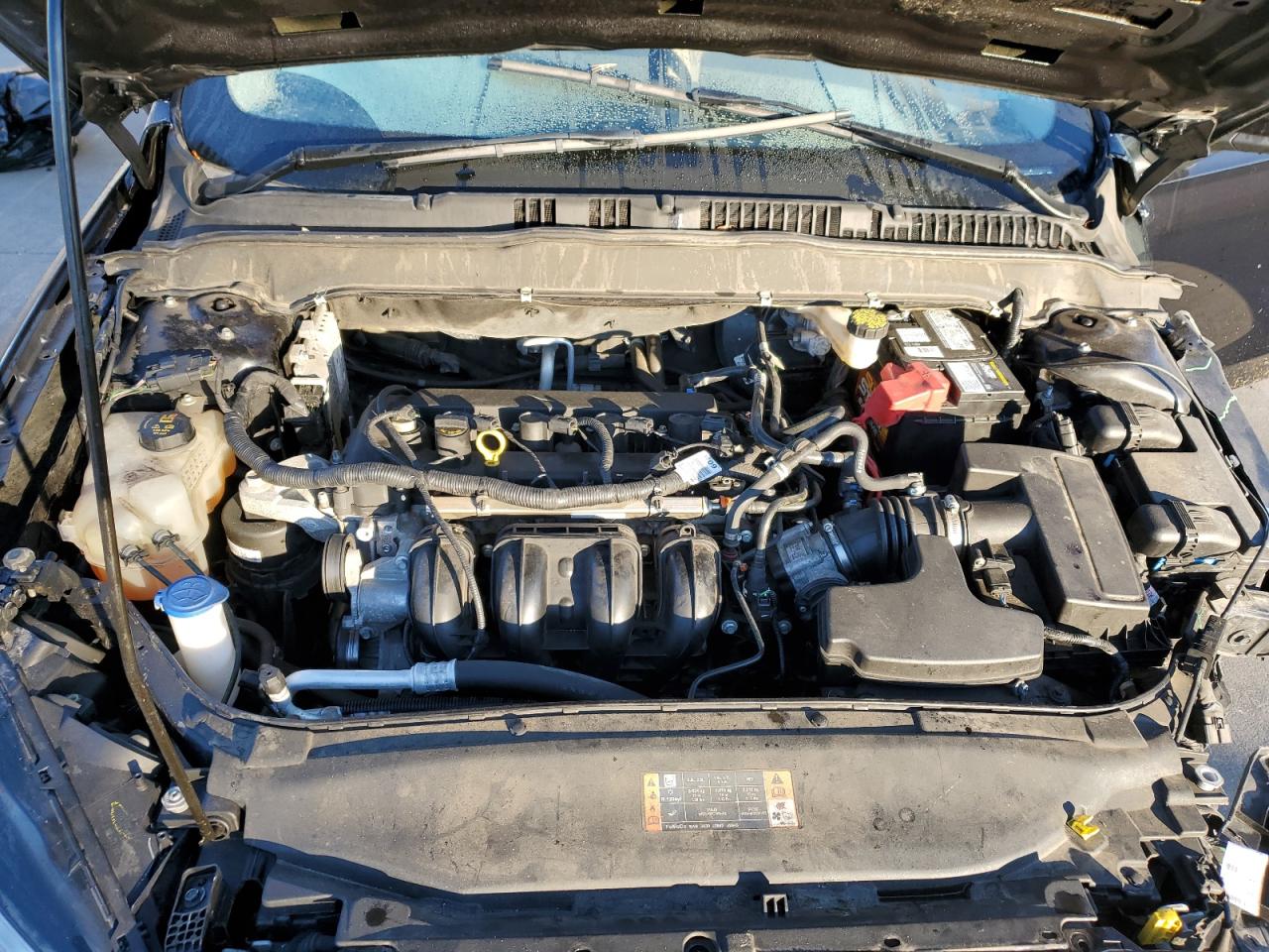 2020 Ford Fusion S VIN: 3FA6P0G77LR186154 Lot: 86254235