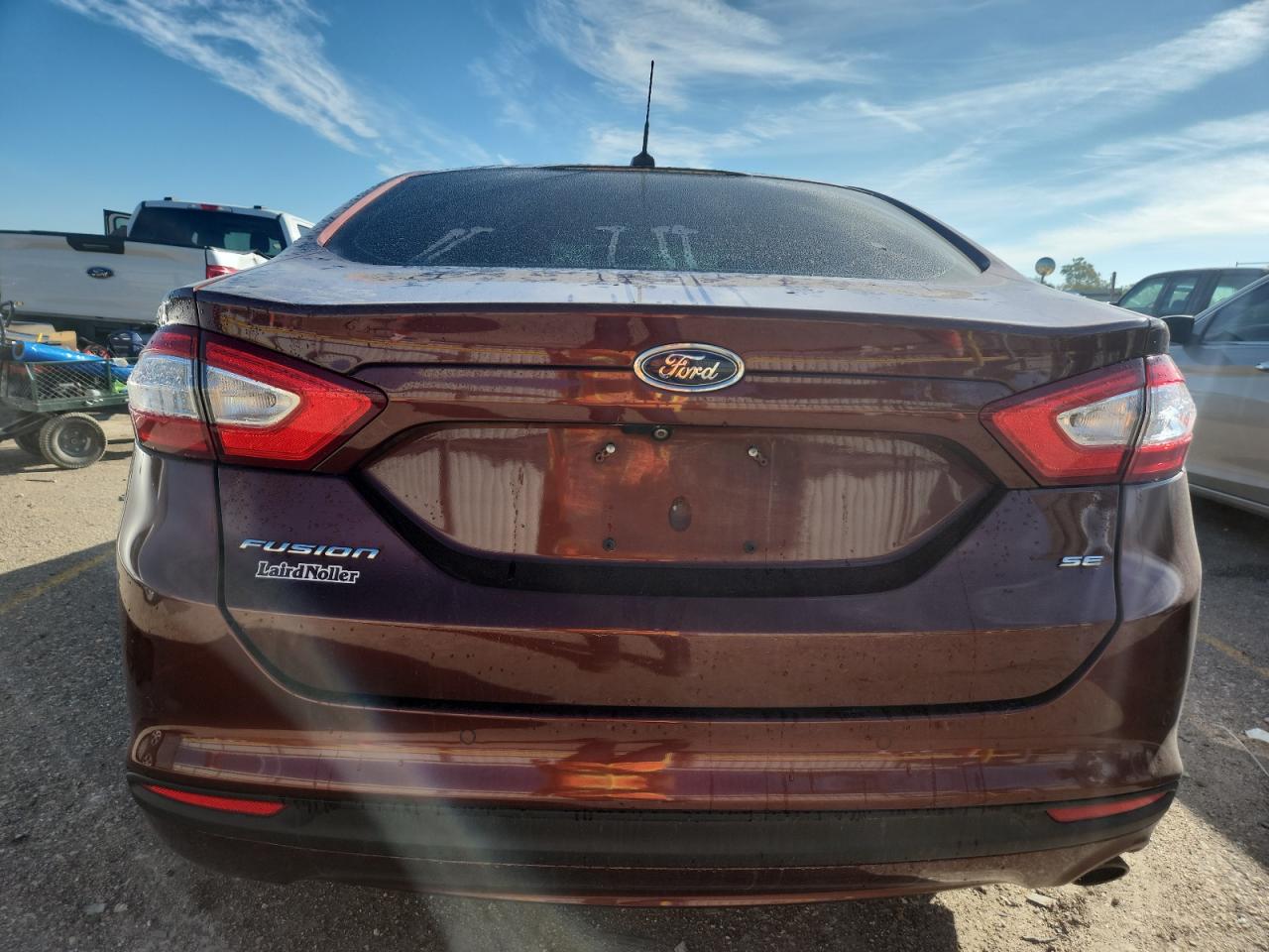 2015 Ford Fusion Se VIN: 3FA6P0H7XFR160456 Lot: 89880325