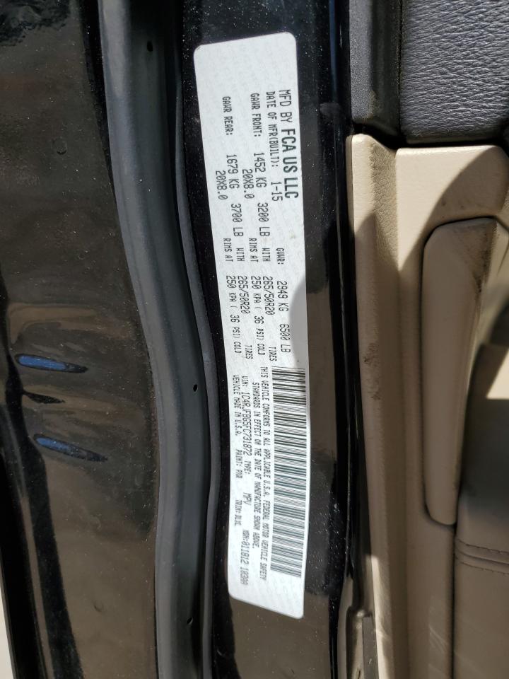 2015 Jeep Grand Cherokee Limited VIN: 1C4RJFBG5FC731872 Lot: 82454025